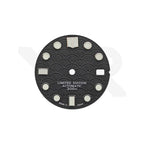 Seigaiha Wave Dial for Seiko Mod - Black/White