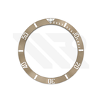 Sub Style Aluminium Sloped Bezel Insert for SKX/SRPD - Mahogany