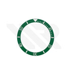 SUB Style Ceramic Sloped Bezel Insert for SKX/SRPD: Green/White