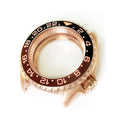 GMT Style Sandblasted Case Set for Seiko SKX / SRPD Mod : Rose Gold