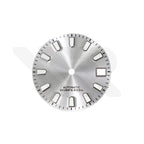 Silver Sunburst Dial for Seiko Mod: Silver Trapezoid Indices