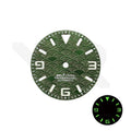 Seigaiha Japanese Wave Dial for Seiko Mod: Green