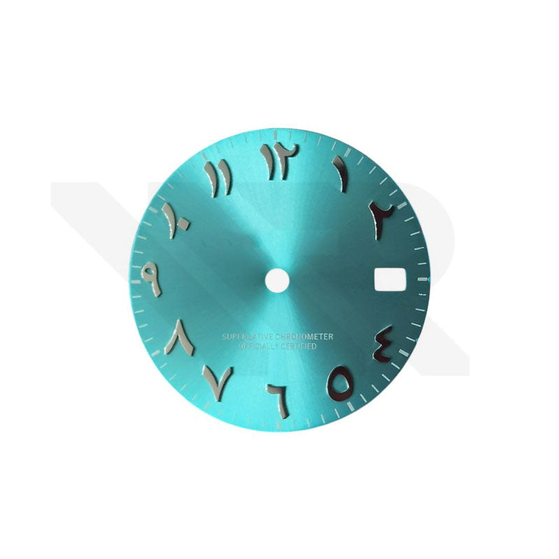 Arabic Indices Watch Dial for Seiko Mod