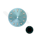 Blackbay Style Diver Dial for Seiko Mod: Sunburst Icy Blue