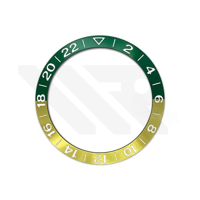 GMT Aluminium Sloped Bezel Insert for SKX/SRPD Seiko Mod