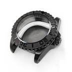 YM Oyster Style Brushed Case Set for Seiko SKX / SRPD Mod: Black