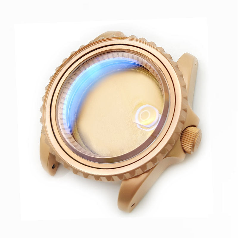 SKX SUB Sandblasted Case Set for Seiko Mod: Rose Gold