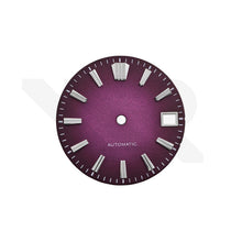 Load image into Gallery viewer, Frosted Finishing Dial for Seiko Mod: GS Style Fume Gradient Purple
