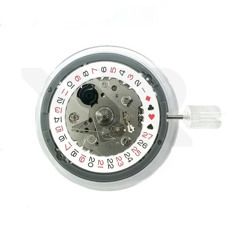 Seiko (SII) NH35A Automatic Movement (Poker White 3o'clock)