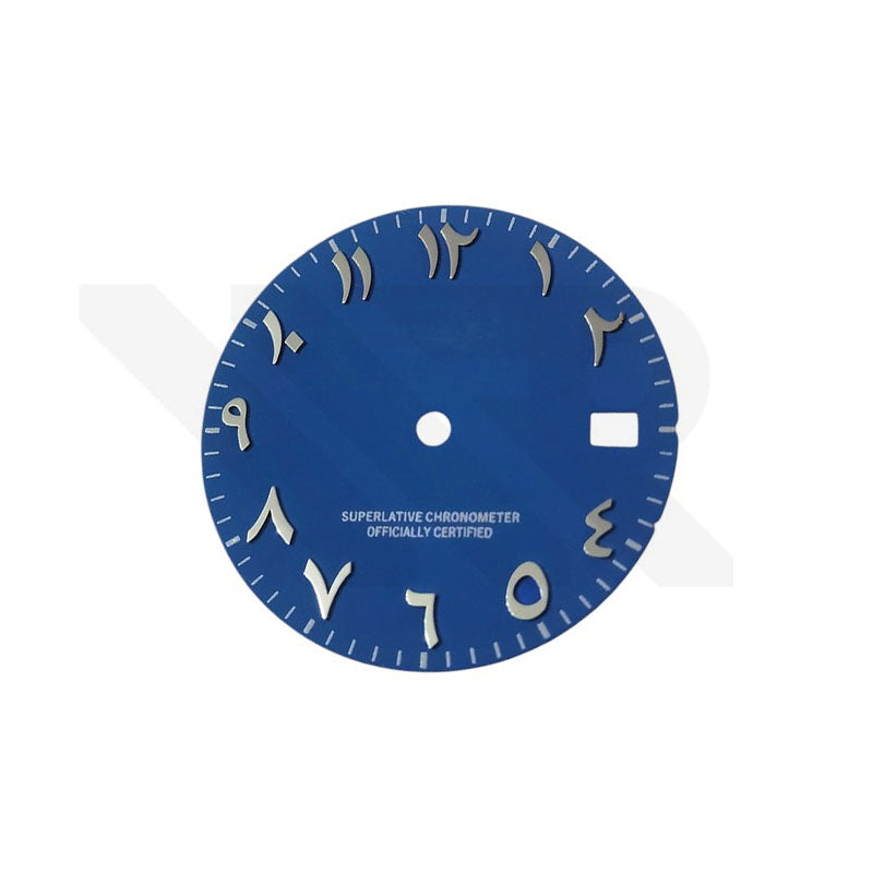 Arabic Indices Watch Dial for Seiko Mod