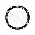 SKX007 Aluminium Flat Bezel Insert for SKX/SRPD - Black/Gold