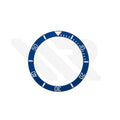 SUB Style Ceramic Sloped Bezel Insert for SKX/SRPD: Blue/White