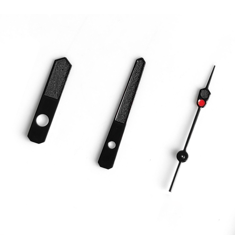 MM300 Watch Hands for Seiko Mod: Black