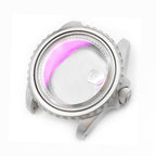 SKX SUB Sandblasted Case Set for Seiko Mod: Silver