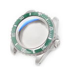 SUB Oyster Style Sandblasted Case Set for Seiko SKX / SRPD Mod: Silver