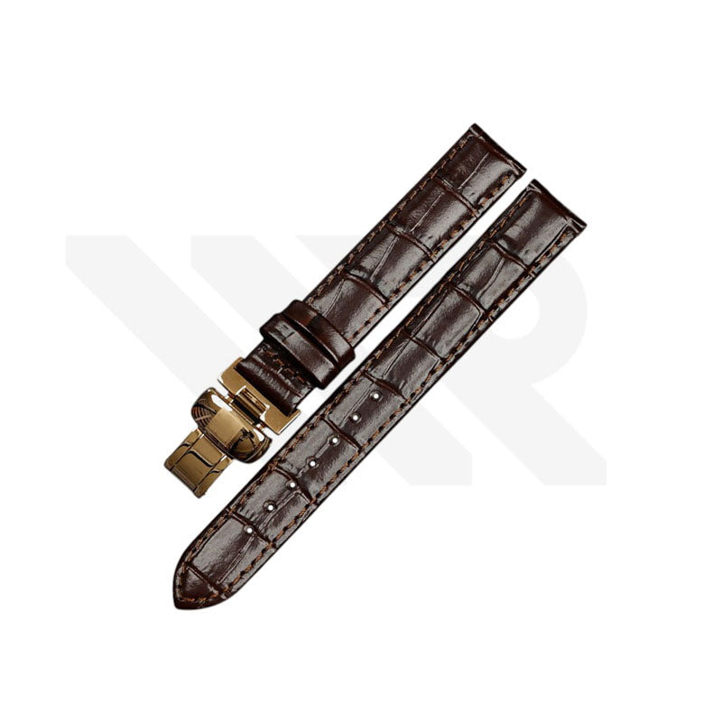 Ersatz-Lederarmband kompatibel mit Tissot T-Classic Carson Serie T085210A