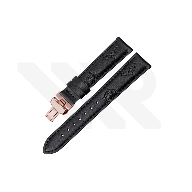 Replacement Leather Strap Compatible with Tissot Lady Heart T050207A / T050210A