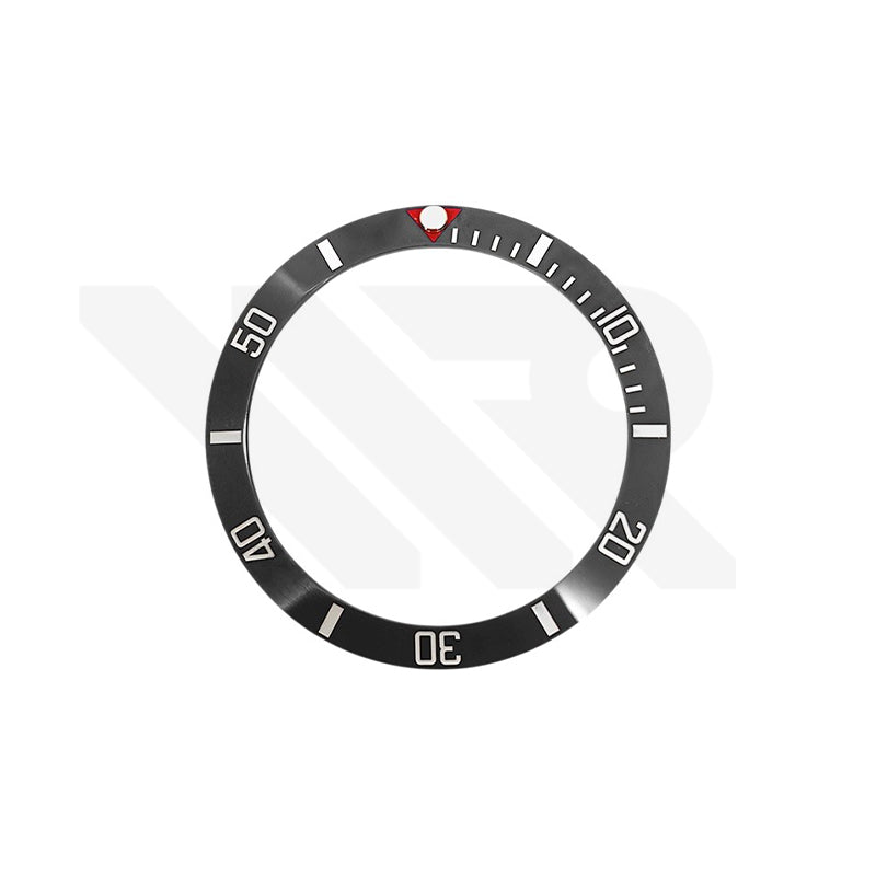 Blackbay Style Ceramic Sloped Bezel Insert for SKX/SRPD: Gray/White