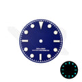 Blackbay Style Diver Dial for Seiko Mod: Matte Navy Blue No Date