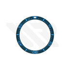 Seiko Style Diver Ceramic Flat Bezel Insert for SKX / SRPD - Navy-Blue