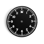 Flieger A Dial for Seiko Mod