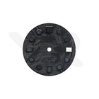 Carbon Fiber Dial for Seiko Mod - Marine Master Style Black Luminous