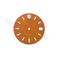 Zifferblatt mit mattierter Oberfläche für Seiko Modell: Seiko GMT Diver Style Burnt Orange