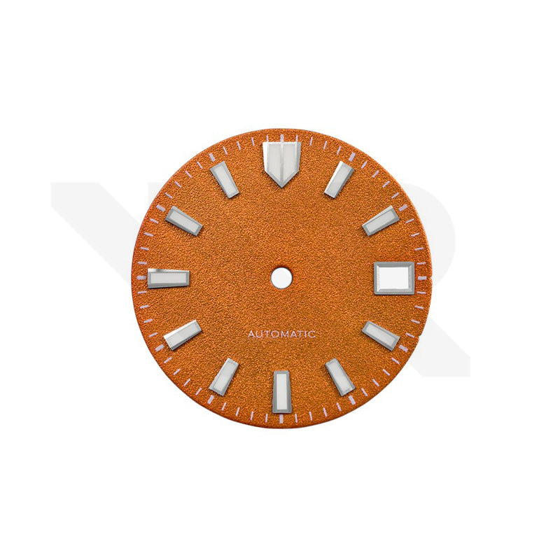 Zifferblatt mit mattierter Oberfläche für Seiko Modell: Seiko GMT Diver Style Burnt Orange