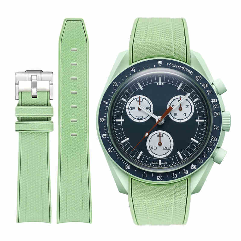 Rubber Strap Compatible with Omega x Swatch MoonSwatch