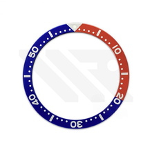 Load image into Gallery viewer, SKX007 Aluminium Flat Bezel Insert for SKX/SRPD - Red/Blue
