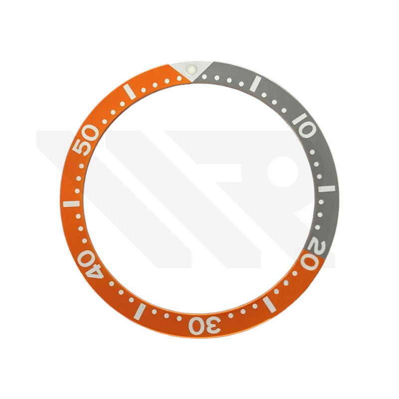 Diver Aluminium Flat Bezel Insert for SRP Turtle Seiko Mod