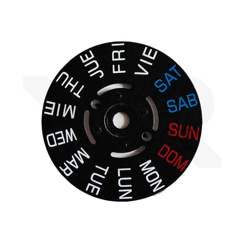 NH35/NH36 Day Disc - Spanish (Black)