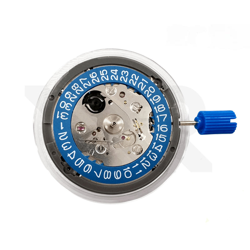 Seiko (SII) NH35A Automatic Movement (Blue / White 3o'clock)