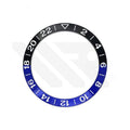 GMT Aluminium Sloped Bezel Insert for SKX/SRPD Seiko Mod - Batman