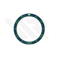 Seiko Style Diver Ceramic Flat Bezel Insert for SKX / SRPD - Navy-Green