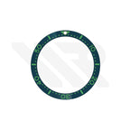 Seiko Style Diver Ceramic Flat Bezel Insert for SKX / SRPD - Navy-Green