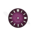 Zifferblatt mit mattierter Oberfläche für Seiko Modell: Seiko GMT Diver Style Fumé Gradient Purple