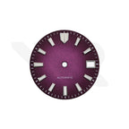 Zifferblatt mit mattierter Oberfläche für Seiko Modell: Seiko GMT Diver Style Fumé Gradient Purple