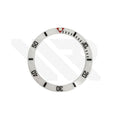 Blackbay Style Ceramic Sloped Bezel Insert for SKX/SRPD: White/Black