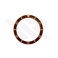 SUB Style Ceramic Sloped Bezel Insert for SKX/SRPD: Brown/Gold