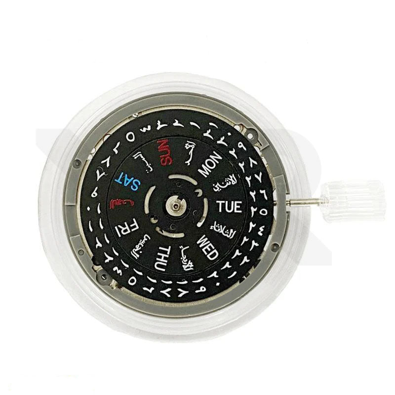 Seiko (SII) NH36A Automatic Movement (Black / Arabic 3.18o'clock)