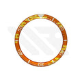 Resin Flat Bezel Insert for SKX/SRPD Seiko Mod: Camouflage Orange-Silver