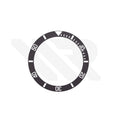 SUB Style Ceramic Sloped Bezel Insert for SKX/SRPD: Gray/White