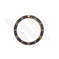 SUB Style Ceramic Sloped Bezel Insert for SKX/SRPD: Gray/Gold