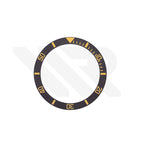 SUB Style Ceramic Sloped Bezel Insert for SKX/SRPD: Gray/Gold