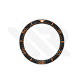 Seiko Style Diver Ceramic Flat Bezel Insert for SKX / SRPD - Black-Orange