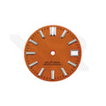 Zifferblatt mit mattierter Oberfläche für Seiko Modell: GS Style Fume Burnt Orange