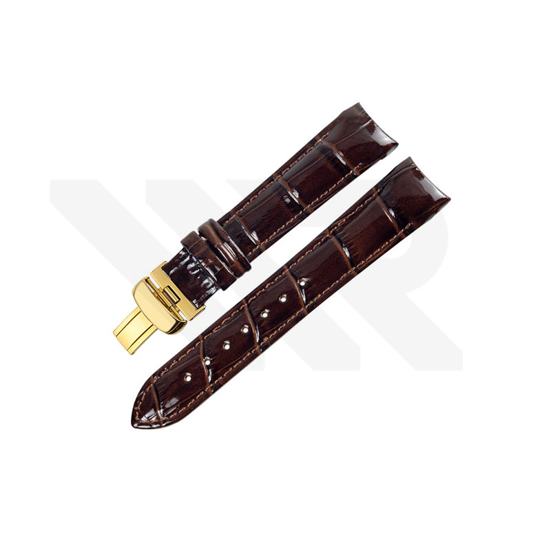 Replacement Leather Strap Compatible with Tissot Couturier Lady T035210A / T035207A
