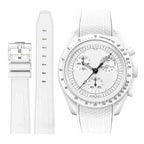Rubber Strap Compatible with Omega x Swatch MoonSwatch