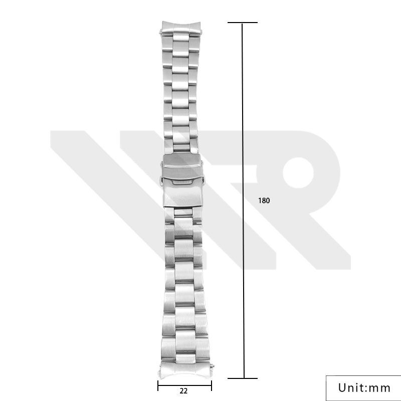Oyster Bracelet for SKX/SRPD/MDV - Silver